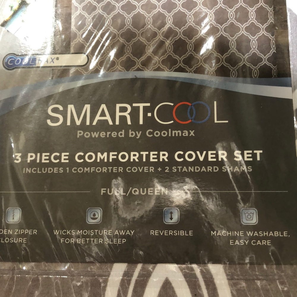 New Coolmax 3 piece Comforter Cover Set - Picture 2 of 4